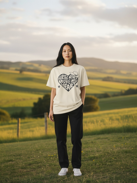 Horses Never Broke My Heart T-Shirt