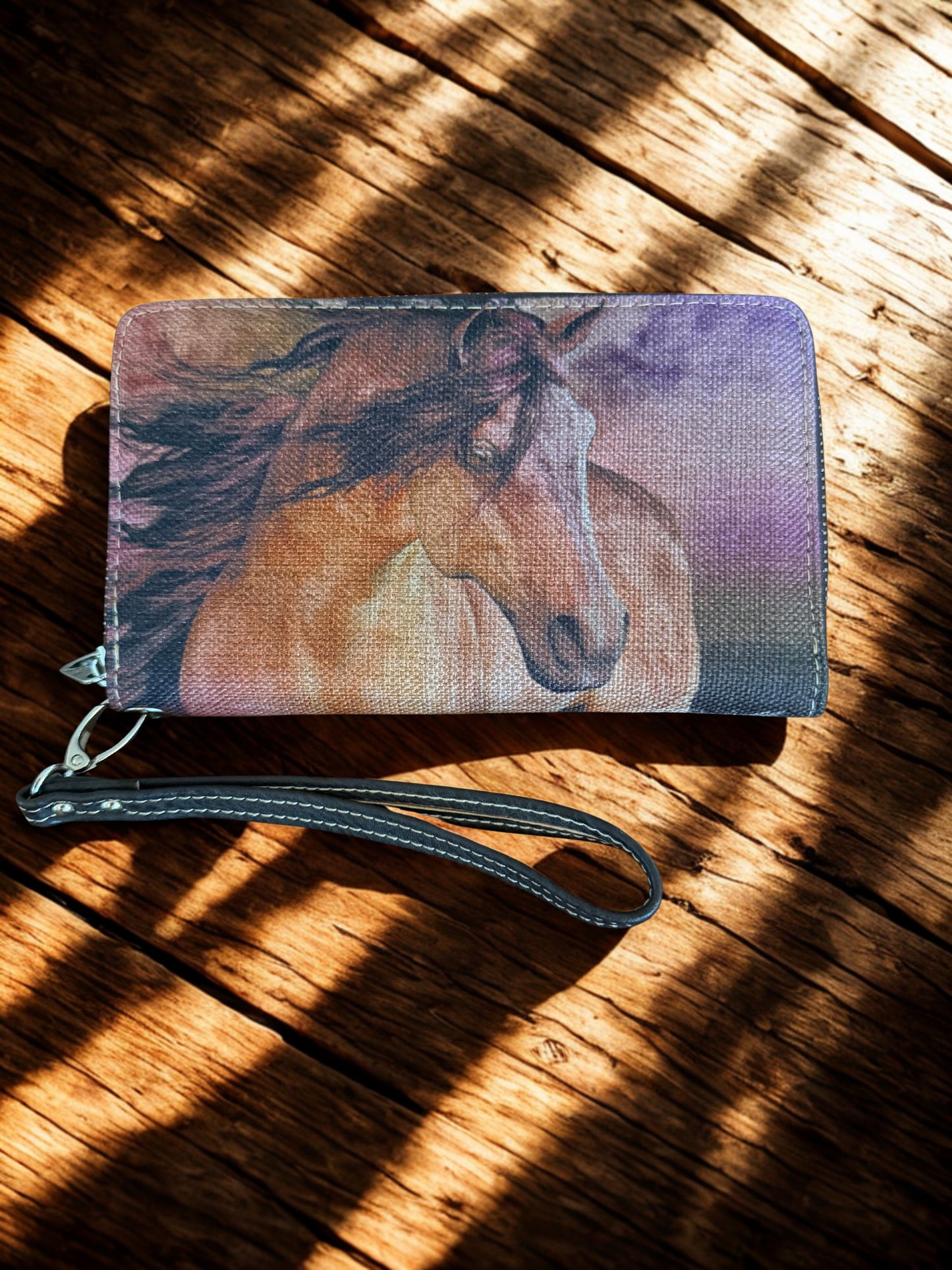 Wristlet Horse Wallet