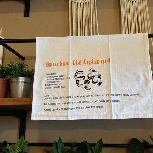 Cocktail Recipe Tea Towels - Set of 2