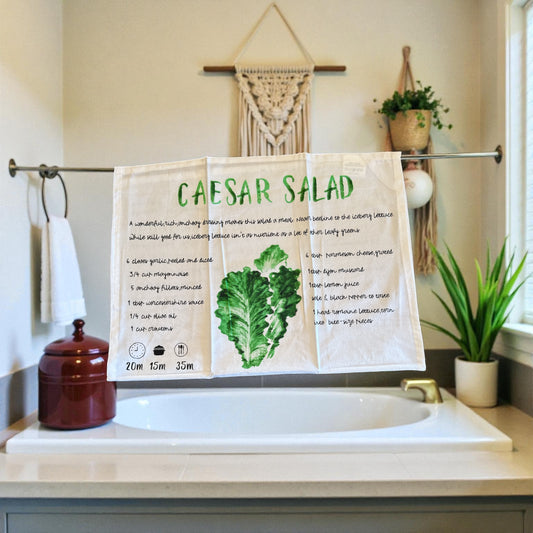 "Ceasar Salad" Tea Towel
